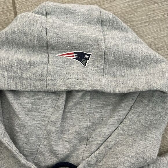 NFL New England Patriots Hoodie Size Small Gray - Picture 5 of 8